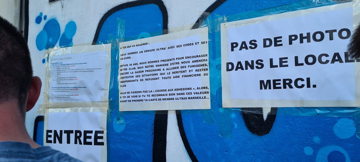 biloEntraide's tweet photo. 🚨 Petit message du CU84 à ceux qui vont venir prendre leur carte d'adhésion le 25 !

Petit rappel : Tous ceux qui revendent leurs places sont bannis du groupe et perdent leurs cartes d'abonnement !

A bon entendeur, je fais que transmettre l'info !

#TeamOM https://t.co/cKvaxUPOMn