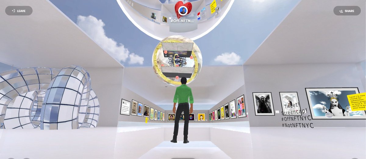 DerekOMalley3's tweet photo. It is an honor to have a display inside of #OffNFTNYC Multi level Spatial Gallery, including a portal to Havanna Metacity 2.0
-Like and Re-tweet 🙏 
https://t.co/bL065jZgoQ

#OffNFTNYC #NotNFTNYC
#Nftgallery #NFT #Metaverse #Spatial #nftart #Blockchain https://t.co/bqUm13OCbQ