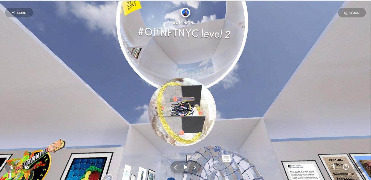 DerekOMalley3's tweet photo. It is an honor to have a display inside of #OffNFTNYC Multi level Spatial Gallery, including a portal to Havanna Metacity 2.0
-Like and Re-tweet 🙏 
https://t.co/bL065jZgoQ

#OffNFTNYC #NotNFTNYC
#Nftgallery #NFT #Metaverse #Spatial #nftart #Blockchain https://t.co/bqUm13OCbQ