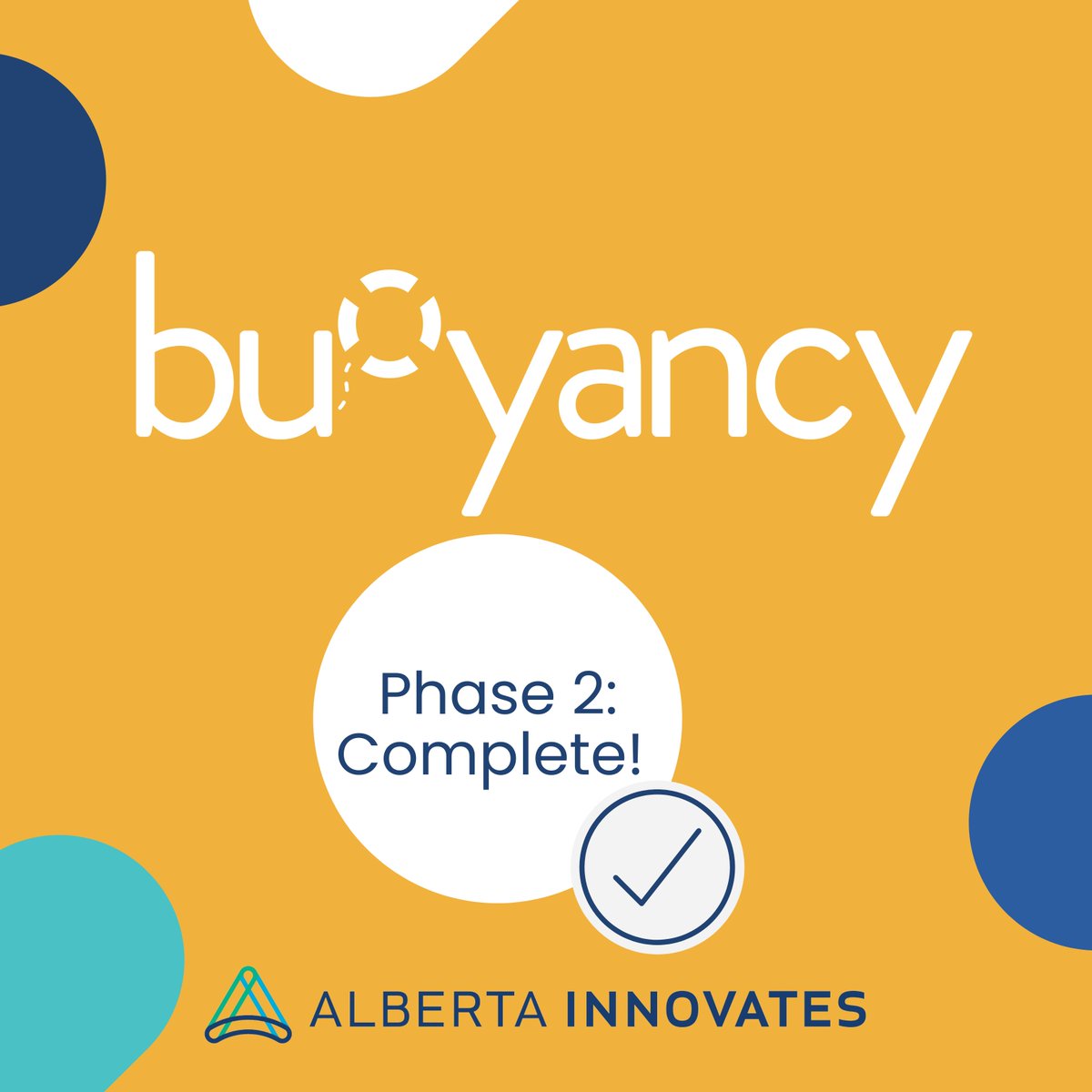 buoyancyworks's tweet photo. Exciting news for Buoyancy! 🥳

Thanks to the support of @ABInnovates and our talented and dedicated team, we’ve just completed Phase 2 of our Strategic Marketing Initiative. 

We’re incredibly proud to reach this milestone together. 💛

#yyctech #startupyyc https://t.co/NUn1ngzrRU