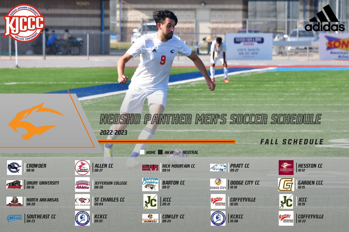 GoNeoshoMSOC's tweet photo. 2022/23 Fall Schedule https://t.co/XBHkuJTprg
