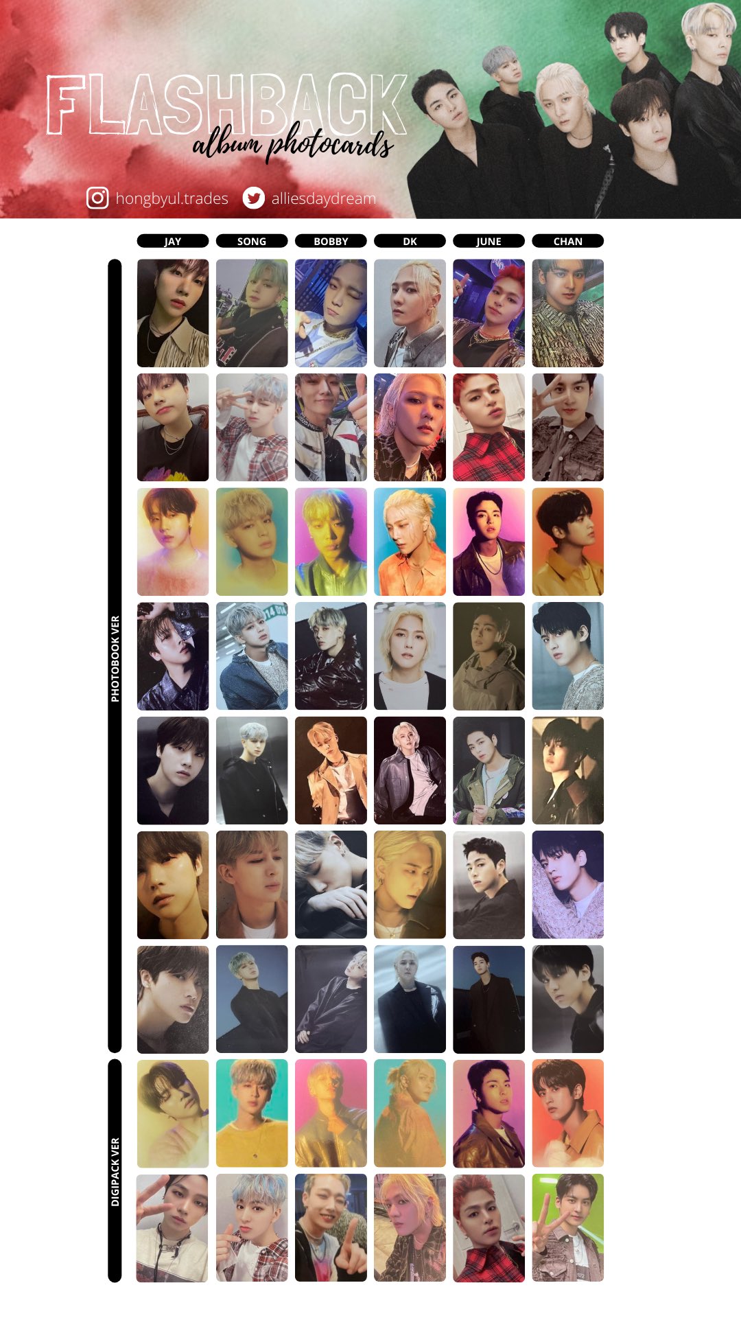 K-POP+アジア iKON - IKON JUNE official photocard set photo IKON JUNE official photocard set photo