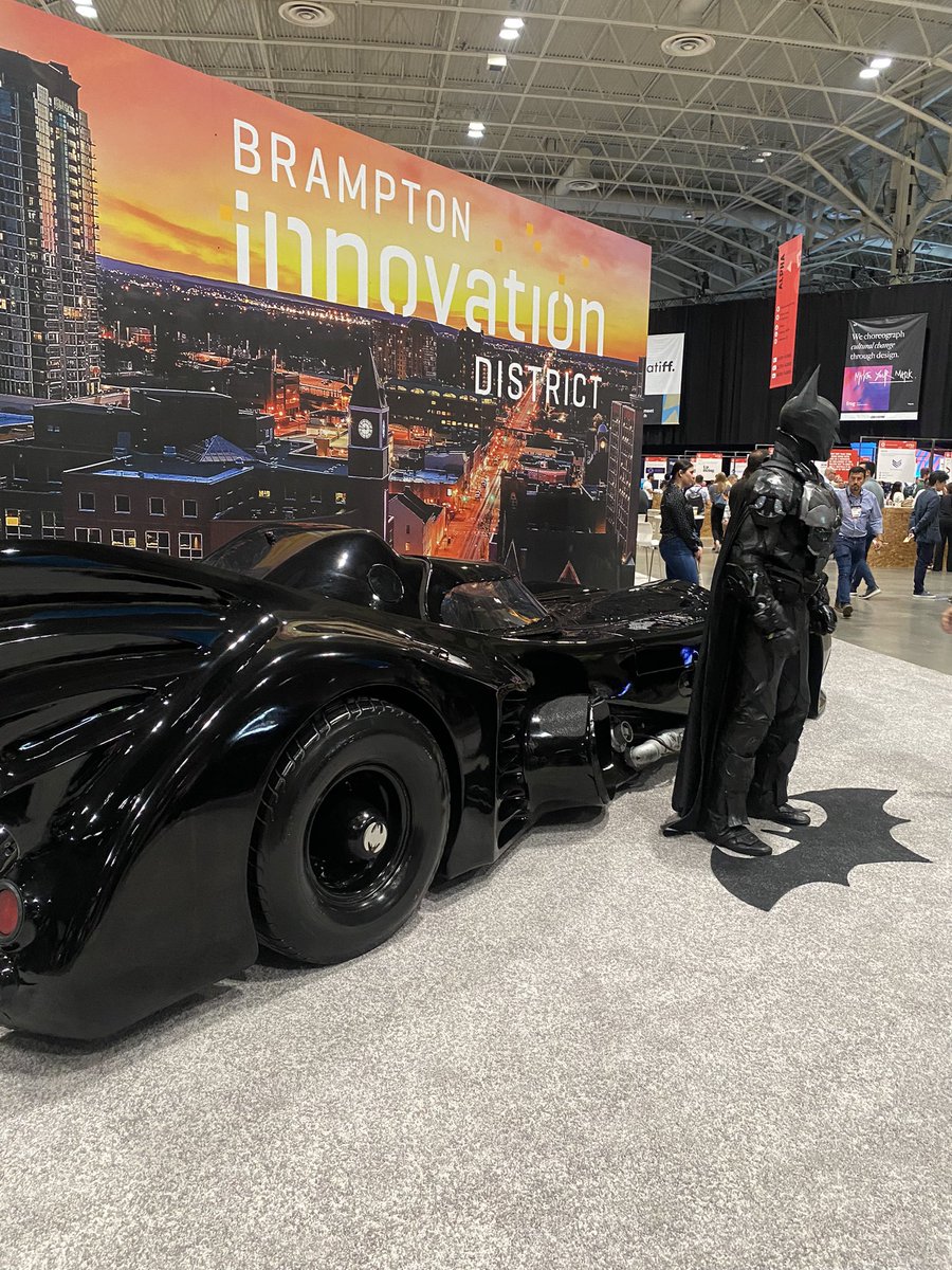 Even Batman here #CollisionConf