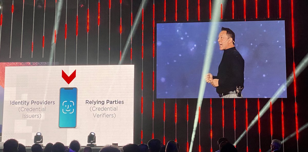 Steve_Lockstep's tweet photo. Launching #Identiverse2022, the incomparable ⁦@andredurand⁩. https://t.co/Dd15olLth5