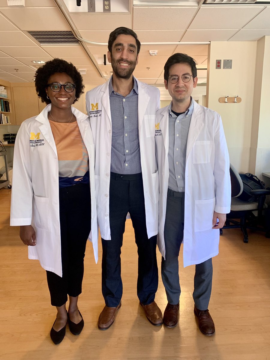 Cormac O. Maher (@cormacomaher) on Twitter photo First day of residency for Drs. Cylaina Bird <a href="/CylainaB/">Cylaina Bird, MD MPH</a>, Armin Mortazavi <a href="/arminm870/">Armin Mortazavi</a> and Edwin Nieblas-Bedolla. Welcome Michigan Neurosurgery class of 2029! 1 day down, only 2,554 to go! First day of residency for Drs. Cylaina Bird <a href="/CylainaB/">Cylaina Bird, MD MPH</a>, Armin Mortazavi <a href="/arminm870/">Armin Mortazavi</a> and Edwin Nieblas-Bedolla. Welcome Michigan Neurosurgery class of 2029! 1 day down, only 2,554 to go!