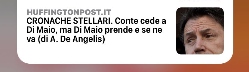 redroby5's tweet photo. Ma perché questa cattiveria contro Conte ? E’ invidia del p**e ? #deangelisout si può dire ? Personalmente avete rotto #huffintonpost #buff https://t.co/burImUfU5C