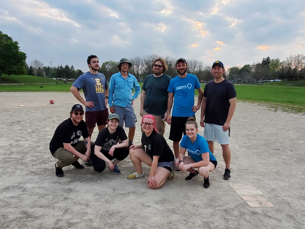 You know the old saying: “Marking teams that play kickball together create really great deliverables together.”
#companyculture matters, which is why you can catch us on the kickball field every Tuesday, playing our hearts out. Thanks <a href="/playjamsports/">JAM Sports</a> for a fun season!