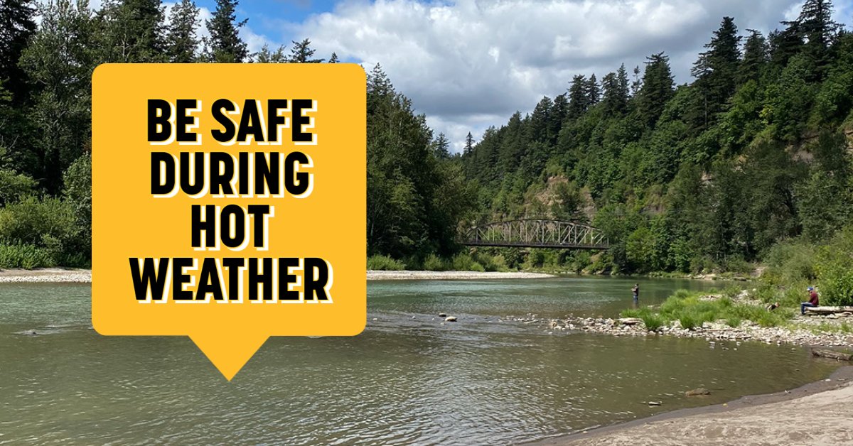 MultCoSO's tweet photo. Be safe during hot weather. 
☀️ Run errands and do outdoor work early in the cooler part of the day. 
☀️Don’t exercise during the hottest part of the day. 
☀️Bring everyone with you when you leave your car on a hot day.
https://t.co/TgGXwSbUS3 https://t.co/5Lzq8aD9Vq