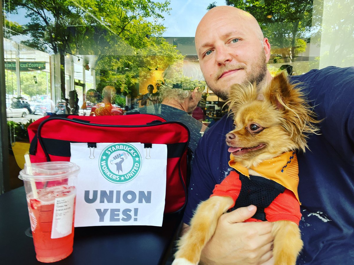 James Parker Sheffield (@jayshef) on Twitter photo Great day to support <a href="/SBWUAtlanta/">Atlanta Starbucks Workers United</a> at Ansley. Norma Rae enjoyed all the love from <a href="/atldemsoc/">Atlanta DSA</a> and supporting local workers. She even met some folks from <a href="/WorkersUnited/">Workers United</a>, the family of her namesake 🥰 #1u Great day to support <a href="/SBWUAtlanta/">Atlanta Starbucks Workers United</a> at Ansley. Norma Rae enjoyed all the love from <a href="/atldemsoc/">Atlanta DSA</a> and supporting local workers. She even met some folks from <a href="/WorkersUnited/">Workers United</a>, the family of her namesake 🥰 #1u