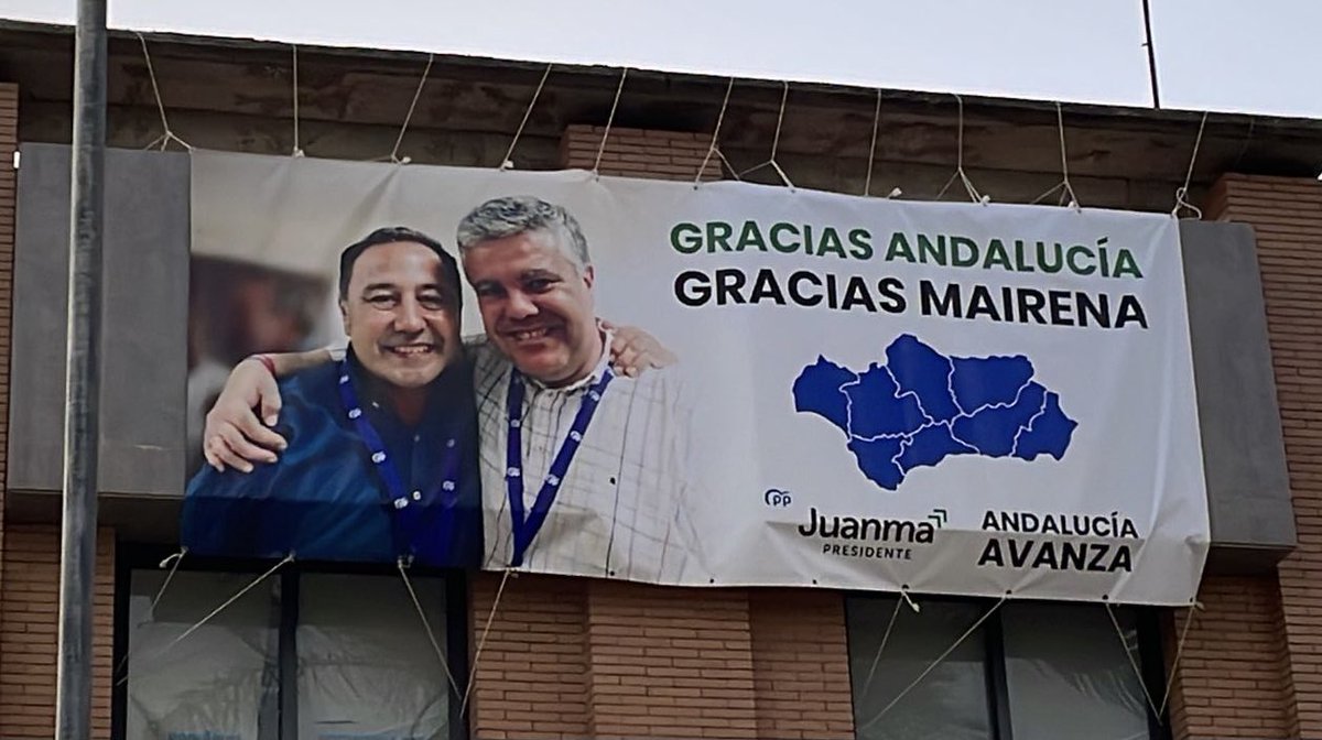 #GraciasAndalucía 
#GraciasMairena
 
#JuanmaPresidente