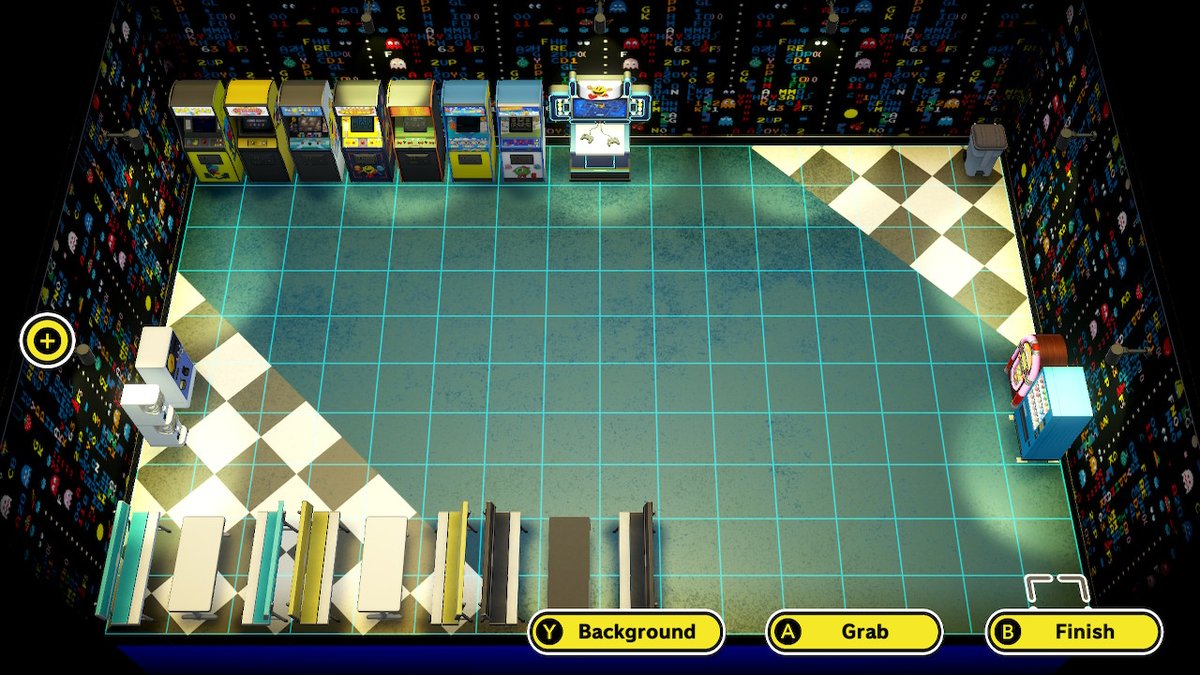 PATLANTA404's tweet photo. Here are 2 more updated versions of my Retro 90's Roller Skating Rink Replica. #ArcadeTuesday #Arcade #Pacman #pacmanmuseumplus #bandainamco #90s #90skid #nostalgia #childhood #childhoodmemories #RETROGAMING #RetroGamer #RetroGames #NintendoSwitch @man_vhs @DonniegRetro @DrewNM98 https://t.co/6Z4bCSEigM