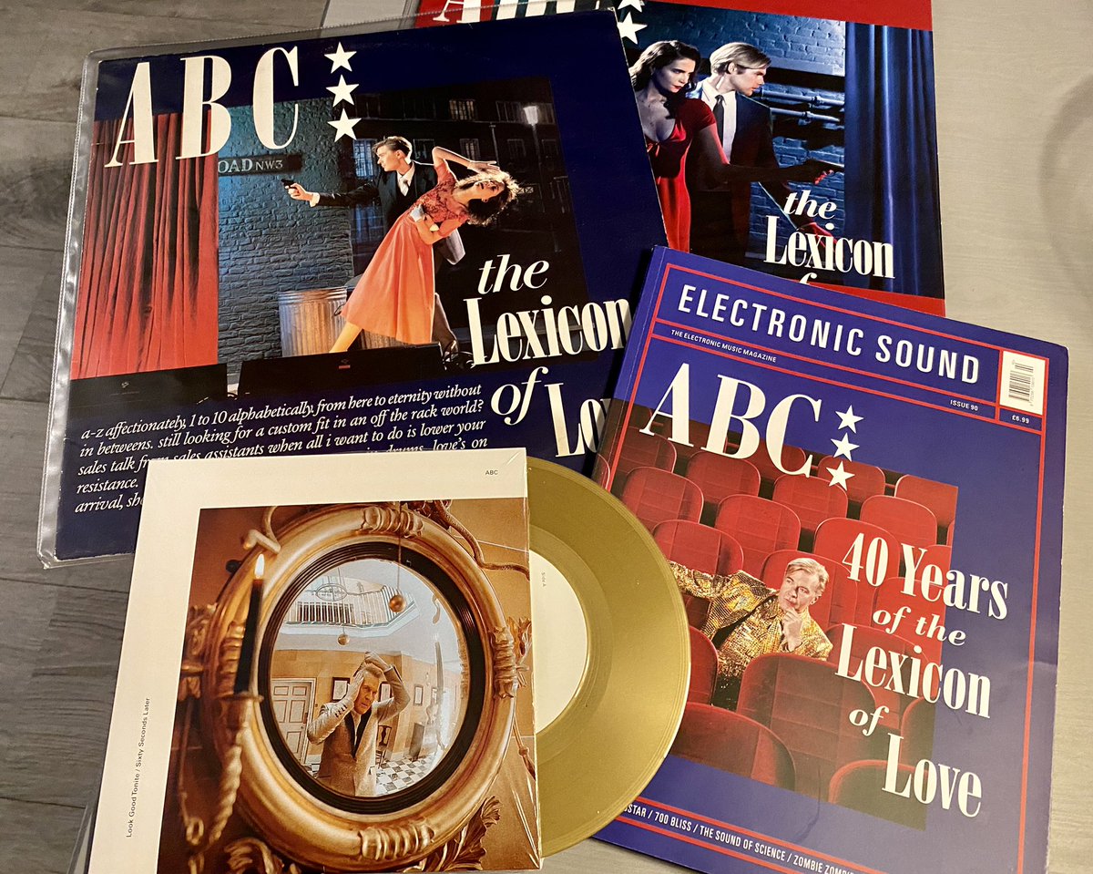 henriksenjohn1's tweet photo. ABC’s fabulous debut album “The Lecicon of Love" turns 40 years today. Time flies while your having fun ey? Brilliant article and bundle 7” single in @ElectronicMagUK  #ABC #TheLexiconOfLove @ABCFRY https://t.co/oaBeUHqjnr
