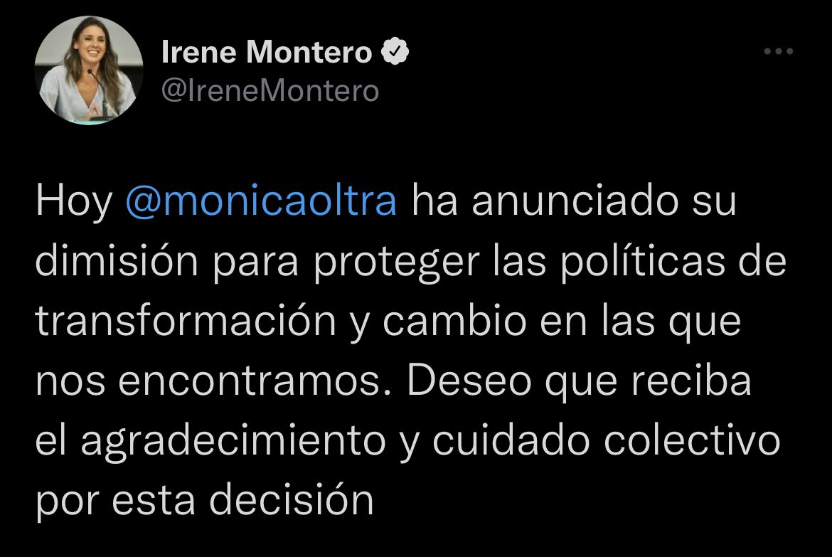 davidsantosvlog's tweet photo. La ministra del “Solo sí es sí” y del “hermana yo sí te creo”, dándole las gracias a una presunta encubridora de abusos a una chica menor. Esto es el feminismo actual, si te lo crees eres repugnante. https://t.co/c8SeJ8vWOR