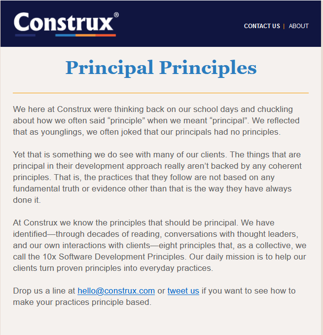 Construx Software tweet media