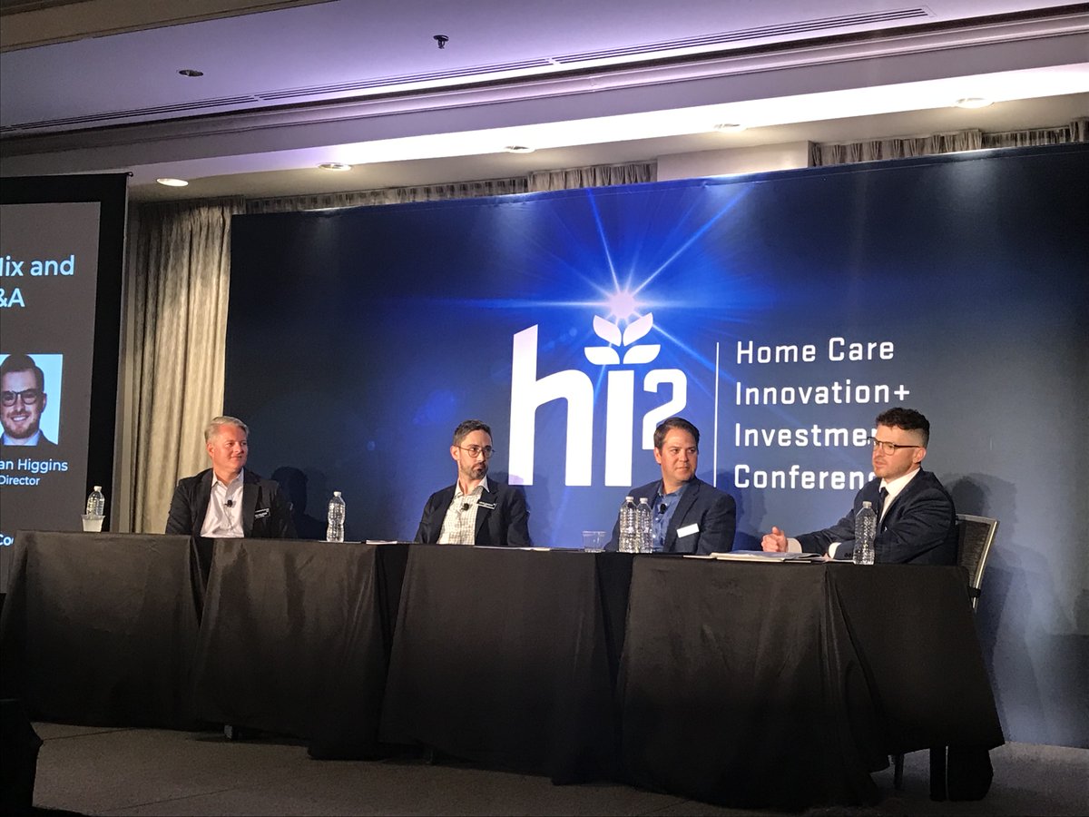 Learning a lot at the Home Care Innovation and Investment Conference in Chicago.
