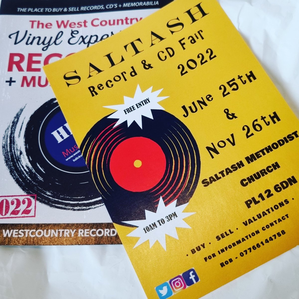 Saltash Record Fair tweet media