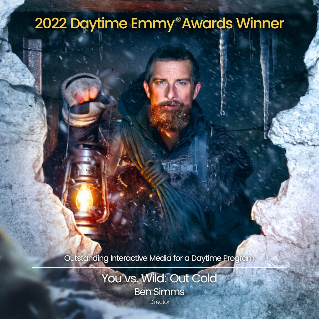 Impact24PR's tweet photo. Huge congratulations to @benlsimms and @tylerstrickland on their respective #DaytimeEmmys Awards wins!
@DaytimeEmmys #Emmys #YouvsWild #CatPeople #Director #Composer #TV #BehindTheCamera https://t.co/jg4VdZC5i2