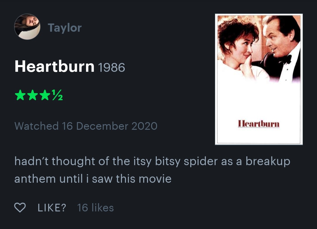 roses_scribbles's tweet photo. my favourite escapism activity is watching movies about wealthy boomer problems while reading their letterboxd reviews https://t.co/eLBNkcLzg2