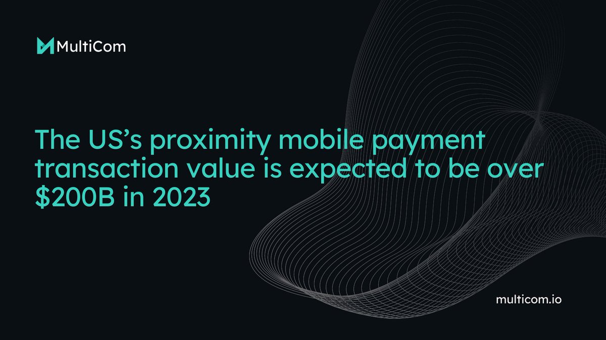 trymulticom's tweet photo. In 2015, 12.5% of smartphone users in the US using proximity mobile payment solutions and value was a mere $9.8 billion.

Join Multicom!

#trymulticom #amazon #marketing #business #SEO #crypto #blockchain #retail #digitalmarketing #shopify https://t.co/w7cZlyqC7i