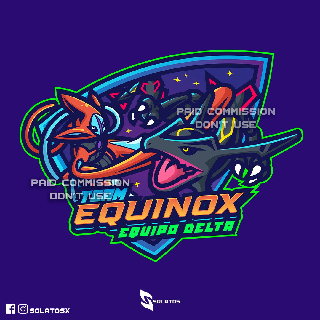 Logo para Team Equinox (pokémon unite)
#logo #esports #pokémon #pokemonchile #pokemonunite #pokemongo #pokemontcg #design #deoxys #rayquaza