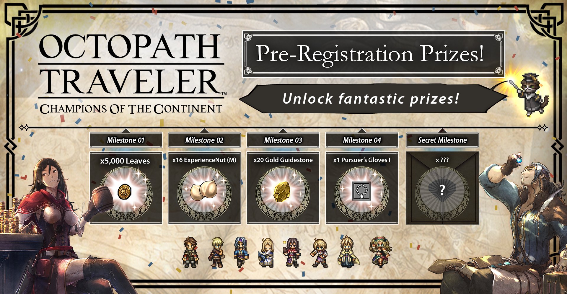 OCTOPATH TRAVELER: CotC on X: You can pre-register in both app