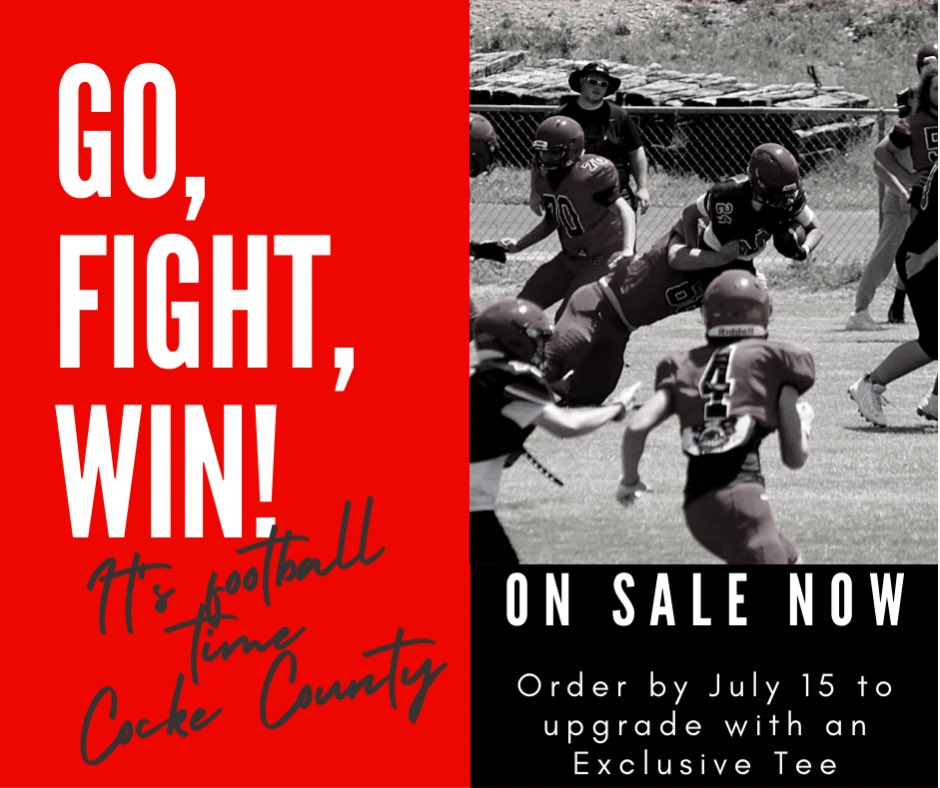 CockeCoFootball's tweet photo. Season Tickets are now available and if you order before July 15th you’ll receive an exclusive T-Shirt! Order here: https://t.co/0U8nRxfzfc https://t.co/TsfPqHRkeN