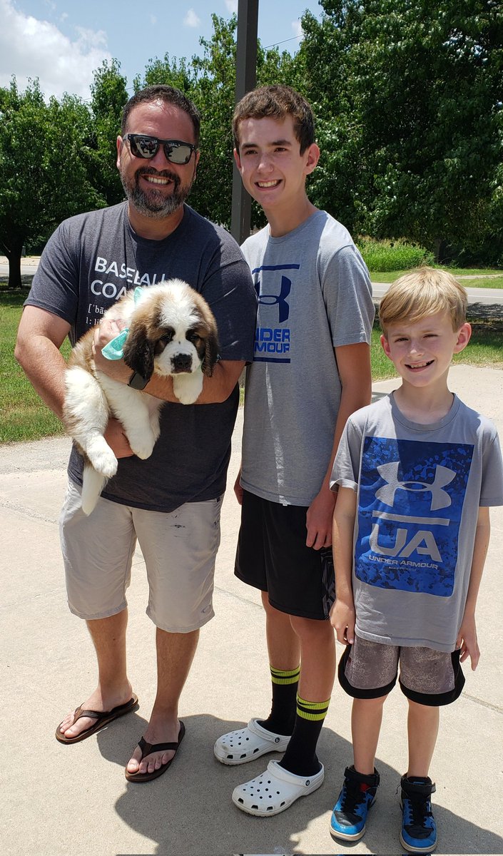 FarmBliss's tweet photo. Our sweet babies made it home to their new families. Wishing all of them a LONG happy life.

Follow us:
Bliss Acres Farm  - AKC Saint Bernard's 
Facebook:
https://t.co/Slc6uDrBub
Twitter: https://t.co/q88O9PK68p
Instagram: https://t.co/1keM99rxG8
Website:
https://t.co/f4EmhU3vpU https://t.co/todHjLvyRs