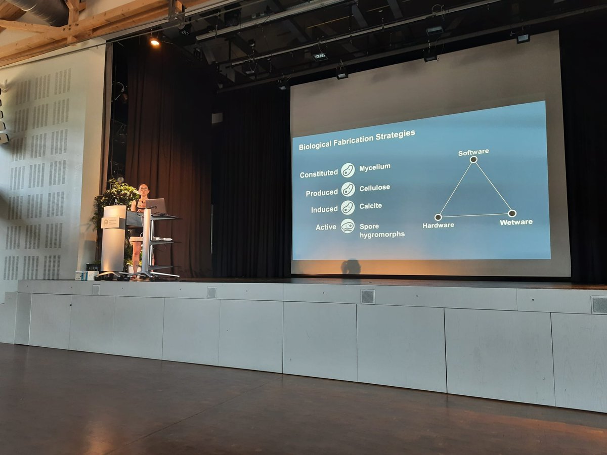 LSC Living Therapeutic Materials (@lsclifemat) on Twitter photo The 2nd Session on Composites with Life saw interesting talks by Prof. Zhoujin Dai, Marie-Eve Aubin-Tam, <a href="/JCaroAstorga1/">J.Caro-Astorga</a>, and Meng Zhang on stimuli sensing and self-healing living materials using bacterial cellulose, optogenetics, and bio-fabricated nacre. #ELM2022 #synbio The 2nd Session on Composites with Life saw interesting talks by Prof. Zhoujin Dai, Marie-Eve Aubin-Tam, <a href="/JCaroAstorga1/">J.Caro-Astorga</a>, and Meng Zhang on stimuli sensing and self-healing living materials using bacterial cellulose, optogenetics, and bio-fabricated nacre. #ELM2022 #synbio
