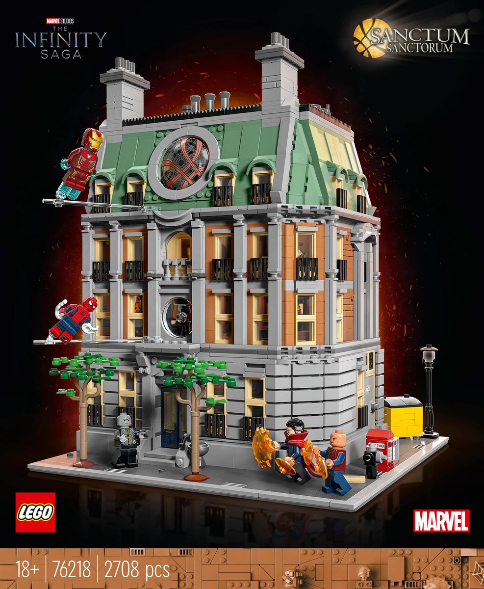 LEGO is dropping a 2708-piece set of #DoctorStrange’s Sanctum Santorum. 

$249. 

comicbook.com/marvel/news/le…