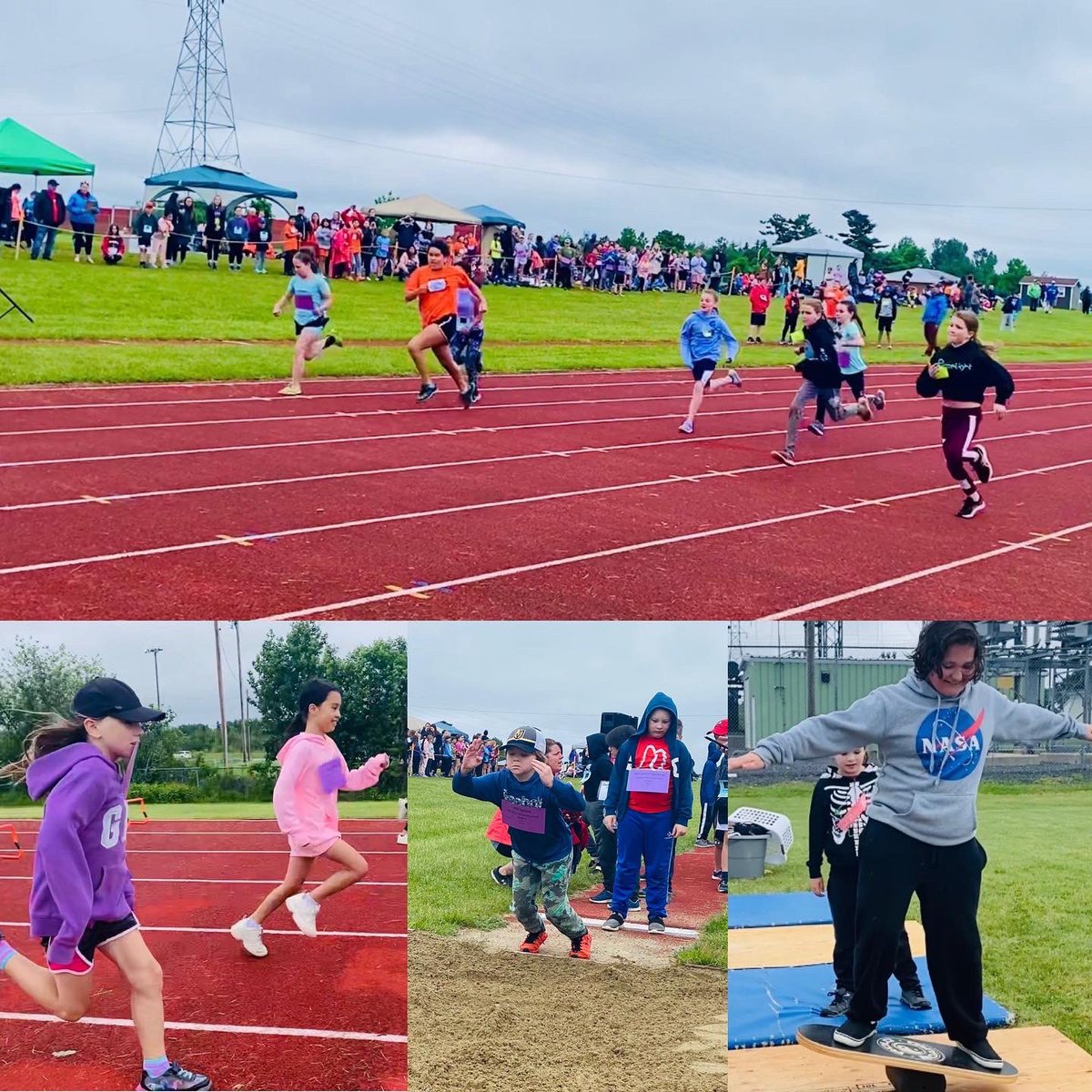 Seppi99's tweet photo. Well folks that’s a wrap for the ASD-N Track and Field Meets for the 2021-22 School Year. Five events complete from Grades 3-8. It sure was great to be back and see our students having such a great time!! @wattersja @asdnnb @NorthAsd https://t.co/p61xokFSTT