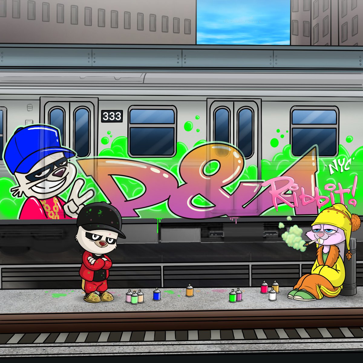 MAD PANDA & Ribbit tweet media