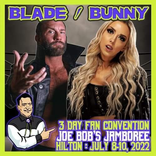 Joe Bob's Jamboree welcomes @AllieWrestling and @BladeofBuffalo this July at the Hilton Memphis. Get your tickets at joebobsjamboree.com