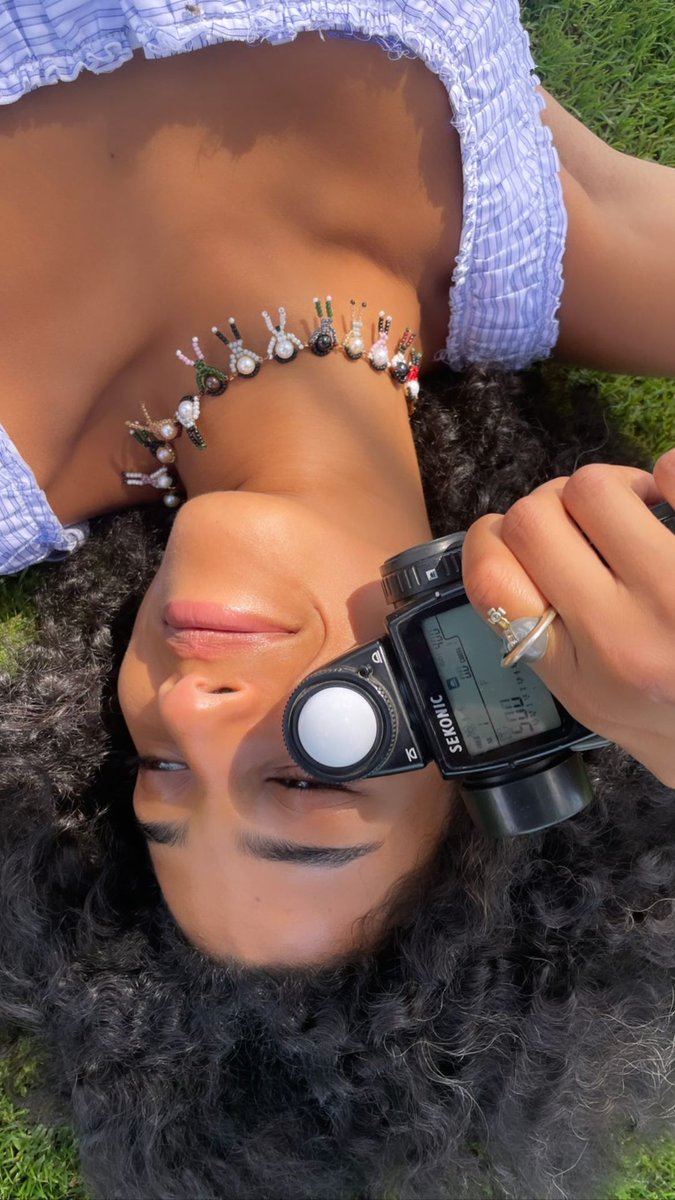 Imaan Hammam via Instagram Stories.