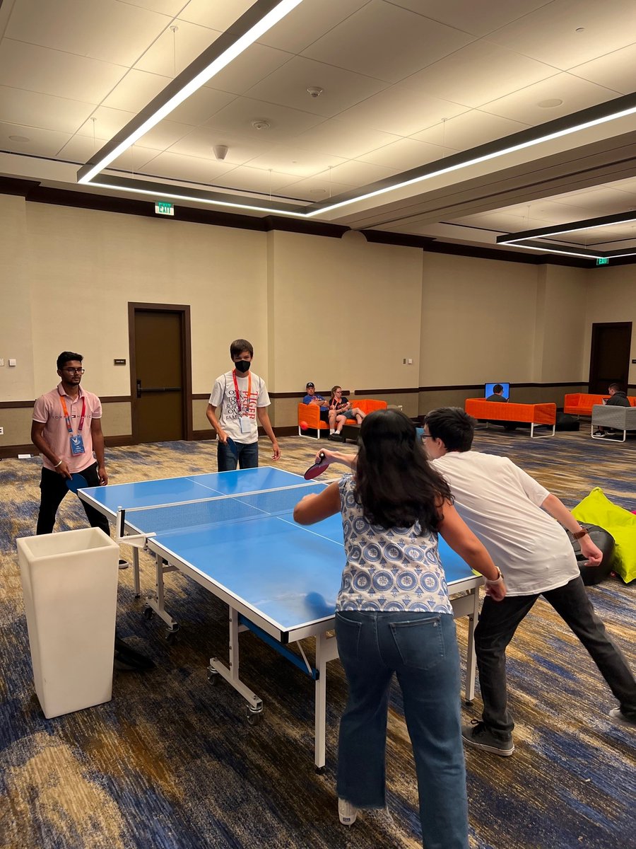Certiport's tweet photo. We love a good student lounge moment! Competing is only a part of the #ACAWC and #MOSWC. https://t.co/1hpj2DfGKM