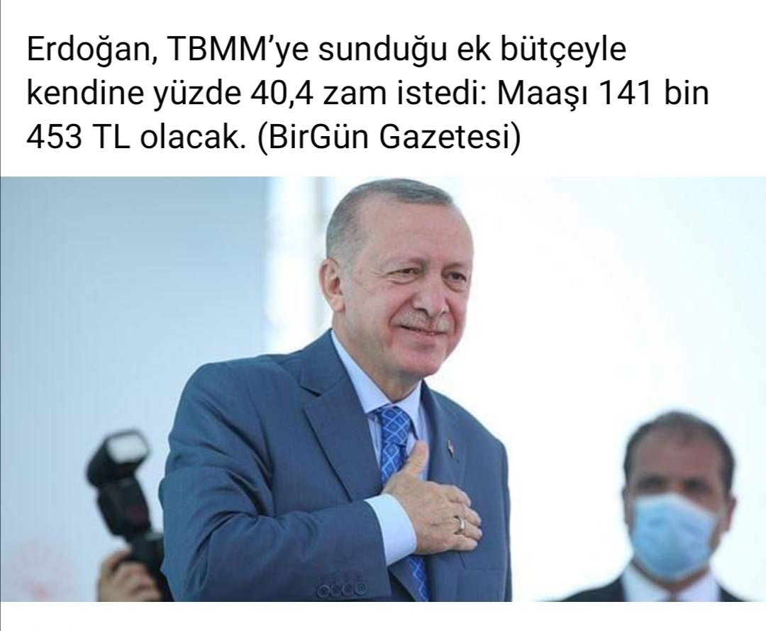 Tayyip abi kendisini Enflasyona ezdirmedi. Miilletine kitlediği vergilerle kendisine zamcık yaptı...