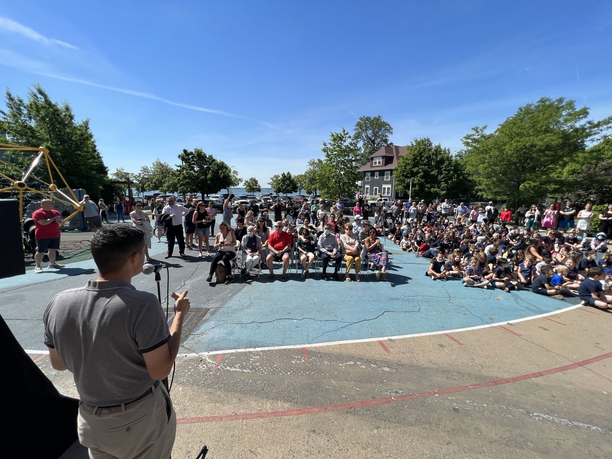 Earlier this month, our program at the Oliver Hazard Perry School hosted a 'celebration of learning', inviting parents, guardians, and families to a showcase in which BMP students shared what they have been working on throughout the year.