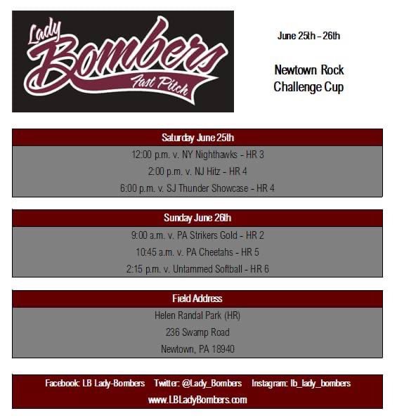 Alannakelly23's tweet photo. My schedule for the Newtown Rock Challenge Cup this weekend‼️ https://t.co/00cmig560Y
