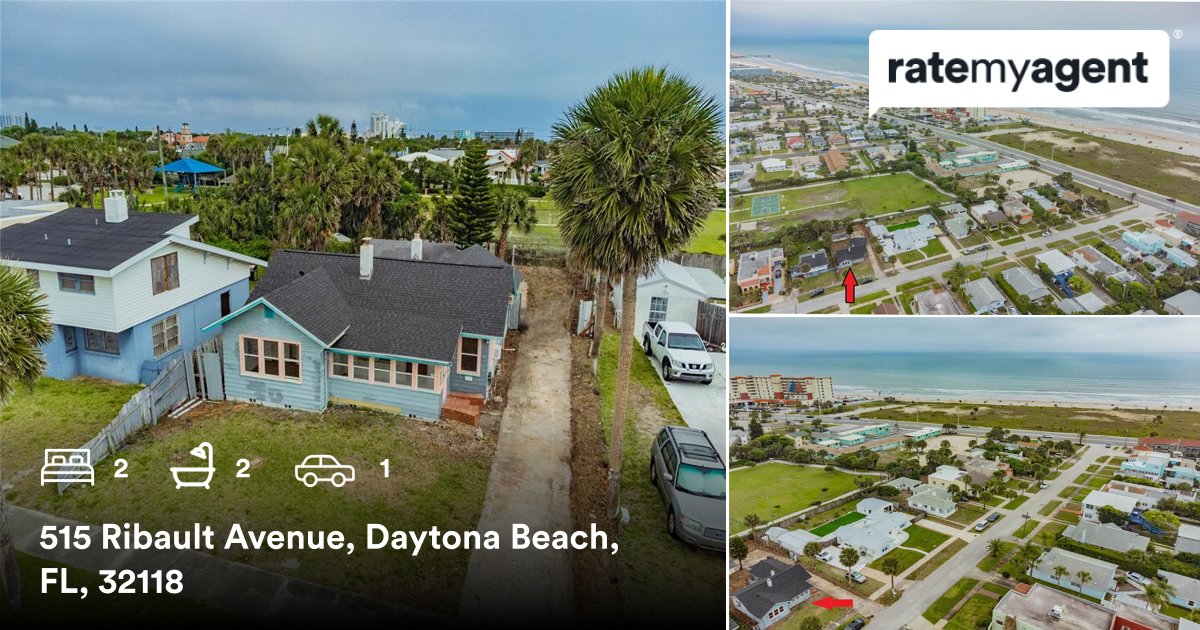 tecnitelonline's tweet photo. 2 🛌 2 🛀 1 🚘
📍 515 Ribault Avenue, Daytona Beach, Volusia County, FL, 32118

My latest sale on #RateMyAgent
https://t.co/MSZ1rmc9Ny https://t.co/7UDq16CH7C