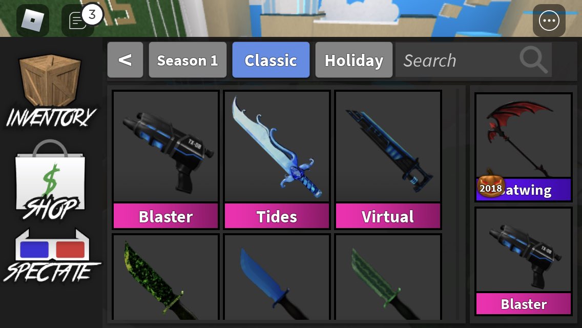 YellowAddi's tweet photo. Trading murder mystery items for royale high #royalehigh #murdermystery2 #royalehighcrosstrading https://t.co/n6fV24QiWh
