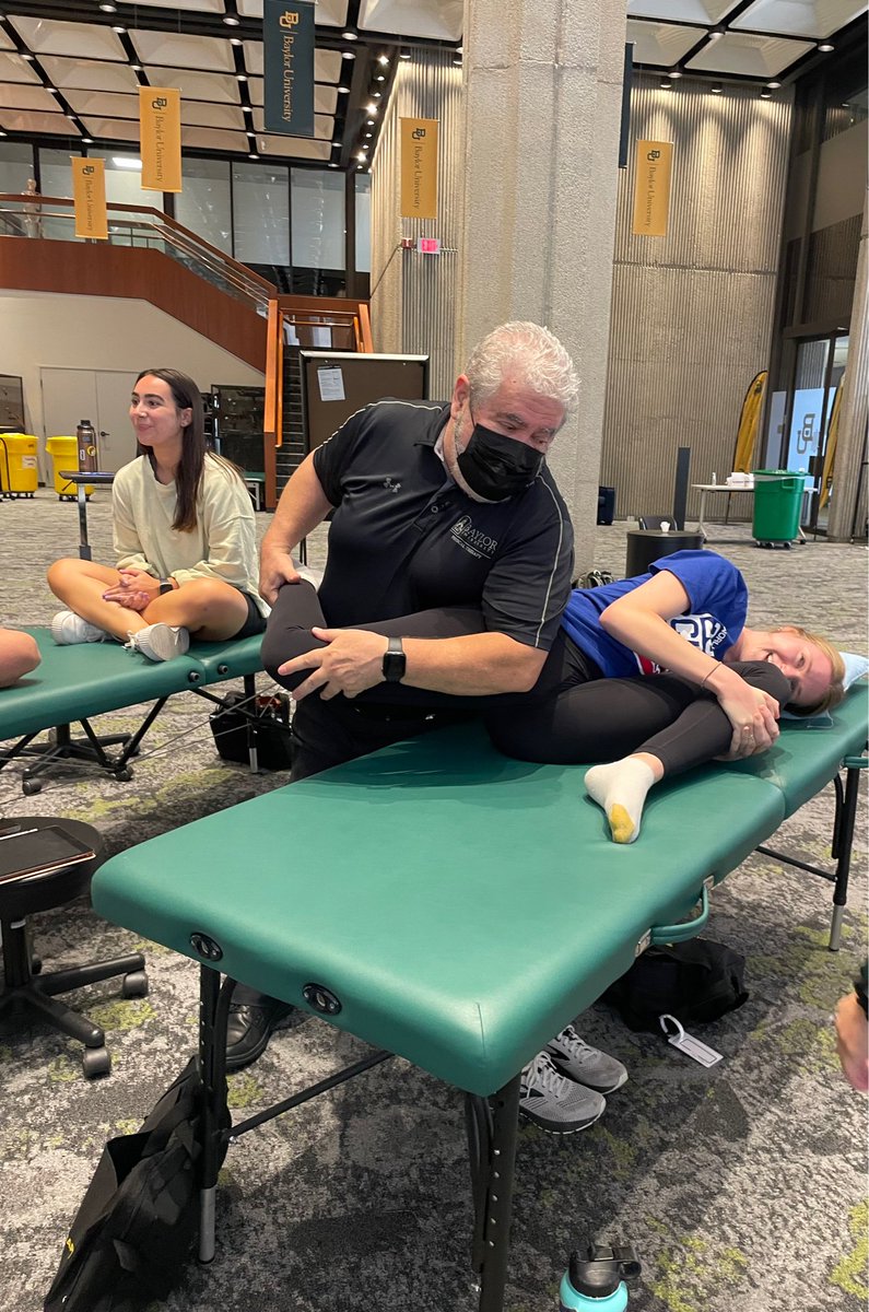 BaylorDPT's tweet image. Class of 2023 has kicked off with Musculoskeletal Practice I. They are focusing on the hip examination and intervention. Keep up the great work, bears! 

#BaylorDPT #SicEmDPT #DPTin2 #BU23 #BaylorUniversity