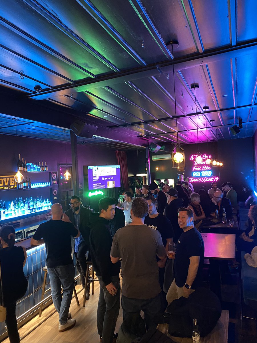 morrell_eth's tweet image. It may not have been NYC-NFT but last night in Auckland a group of 60+ people gathered together to talk all things @seekers_xyz @NF_Labs @DrugReceipts @altstatemachine @ATEMCarClub @flufworld @partybear &amp;amp; @futureversexyz Love IRL meetups.  @Brooke_hs &amp;amp; @dmcd_nz