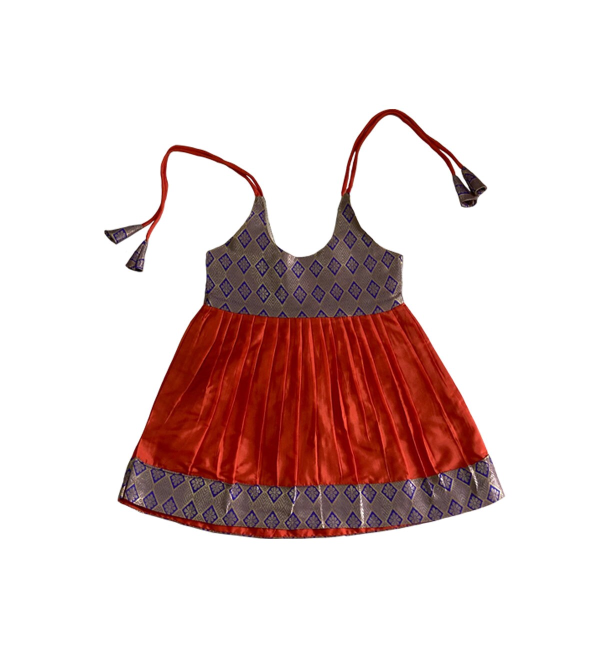 Pattu pavadai for cheap 1 month baby