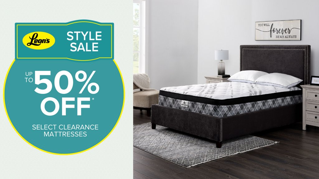 LeonsFurniture's tweet photo. Sleep easy with the Style Sale at Leon's. 😴💤

https://t.co/HelA0Vlhlv 

#stylesale #myleons #sleep https://t.co/gNCkYb6BfE