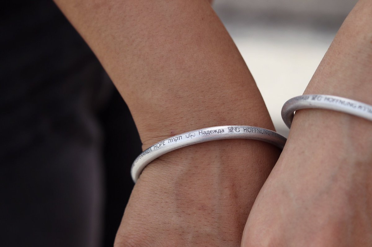 Did you know that between 1975 and 1997, more than 350,000 refugees left Laos, which was about 11% of its population at the time? 

ARTICLE22's Hope Bangle symbolizes hope from all over the world. This piece brings hope to those who are still living in Laos today.