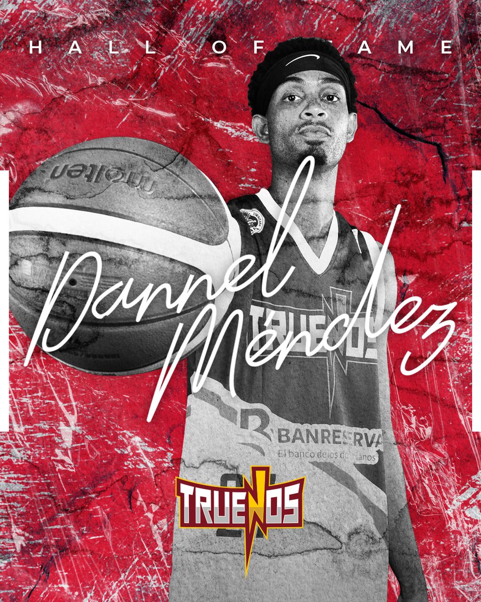Salón de la fama de <a href="/lostruenos_/">Los Truenos de Tejas</a> 🏀 en honor a los jugadores del roster pasado
 
Dannel Méndez🔥🏀

#truenos #halloffame #basketball #basket #baloncesto #deporte