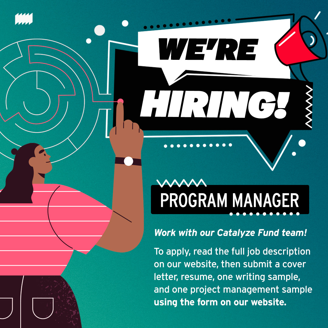 ✨ We’re hiring! ✨

Pillars is expanding our Catalyze Fund team and looking for a Program Manager who shares our commitment to amplifying the leadership and talents of Muslims in the U.S.

Read the full description for more information on how to apply: pillarsfund.org/2022/06/21/wer…