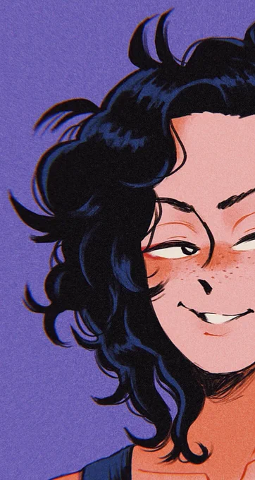 drawing koko's hair is so much fun i love it 