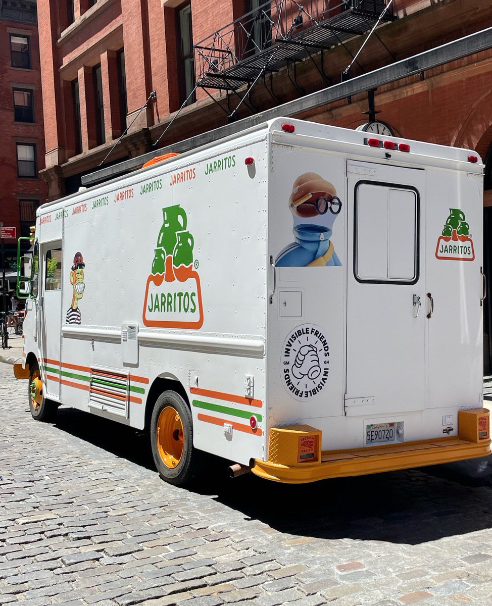 Jarritos's tweet photo. We’re at some of your favorite NFT NYC events this week… Come hang with the familia 🐱👀 https://t.co/LiSfdfQ9pb