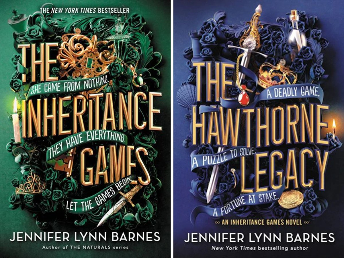 WestfieldHSLib's tweet photo. Just finished reading The Inheritance Games and The Hawthorne Legacy by @jenlynnbarnes Third book comes out in August. If you like mysteries full of puzzles, riddles, and intrigue, this series is for you! I love summer reading! #fcpsreads #summerreading #WestfieldLibrary https://t.co/1dTqXBJ4o9