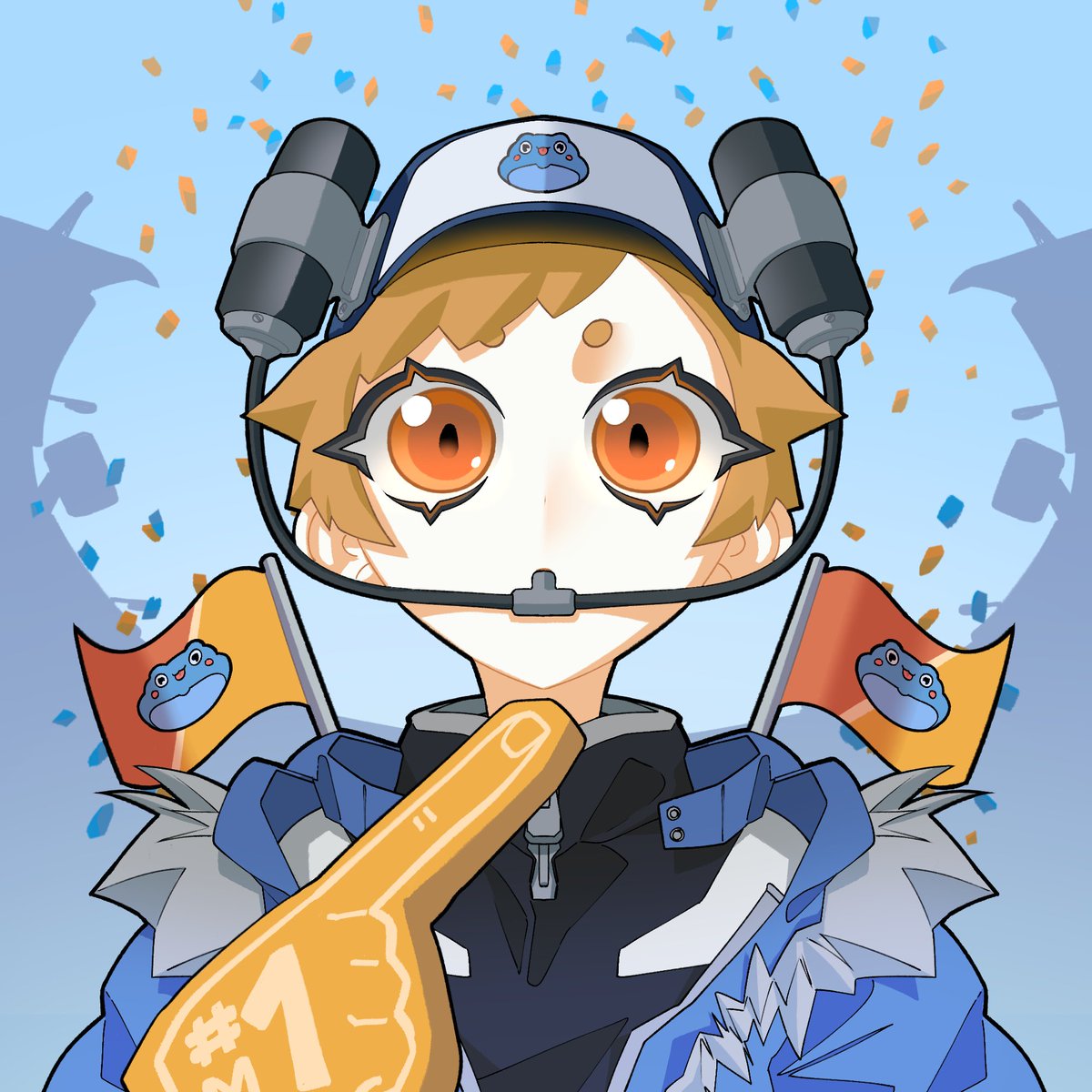 A:\meet the Meeponatic

one of the 10 Aikonics characters in our collection ! 

after that 1/1 reveal, we gonna give away 5 more Aiko allowlists for you_

<to enter> 
follow: <a href="/aikovirtual/">Aiko Virtual</a>
rt + like 
tag 3 friends 

winners in 48 hours